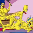 Смотрите порно с Бартом и Лизой Симпсонами без цензуры