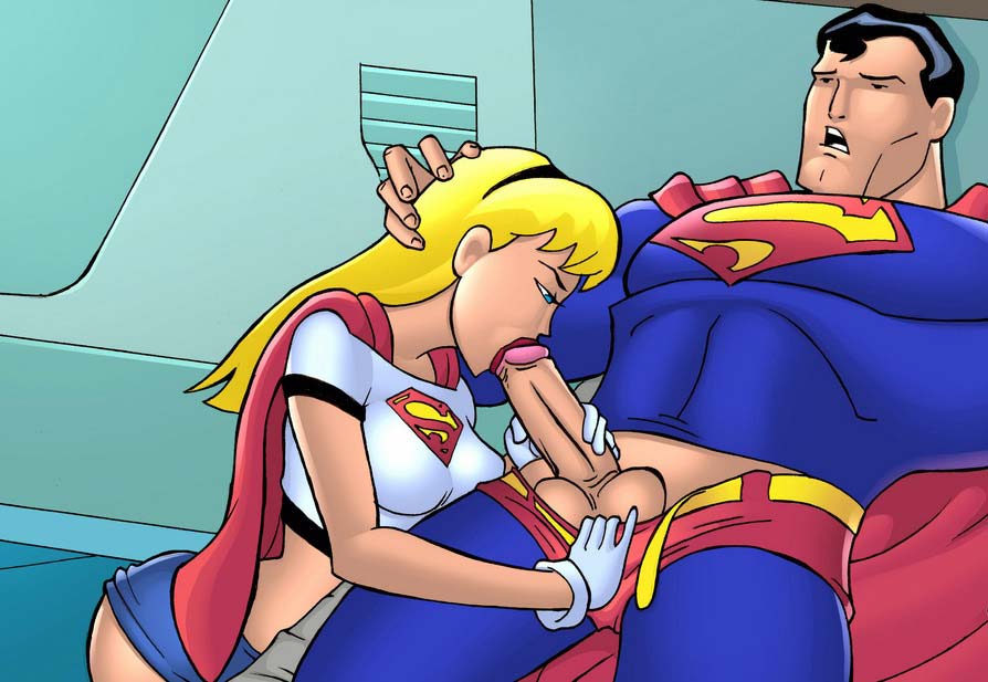 Интимные картинки Супермена.